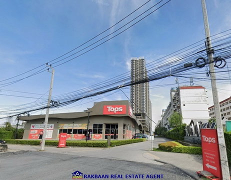 ขายคอนโด รามคำแหง ศุภาลัย (ถนนหัวหมาก) 30.07 ตร.ม. ตึก C ติด TOPS ชั้น 9 วิวสนามราชมังฯ เฟอร์ครบ พร้อมอยู่
