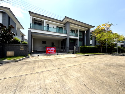 บ้านเดี่ยว ม.ราชพฤกษ์ : ขายบ้านเดี่ยว 89 ตรว. The city ราชพฤกษ์-สวนผัก บ้านใหม่ ไม่เคยเข้าอยู่  ใกล้ทางด่วน