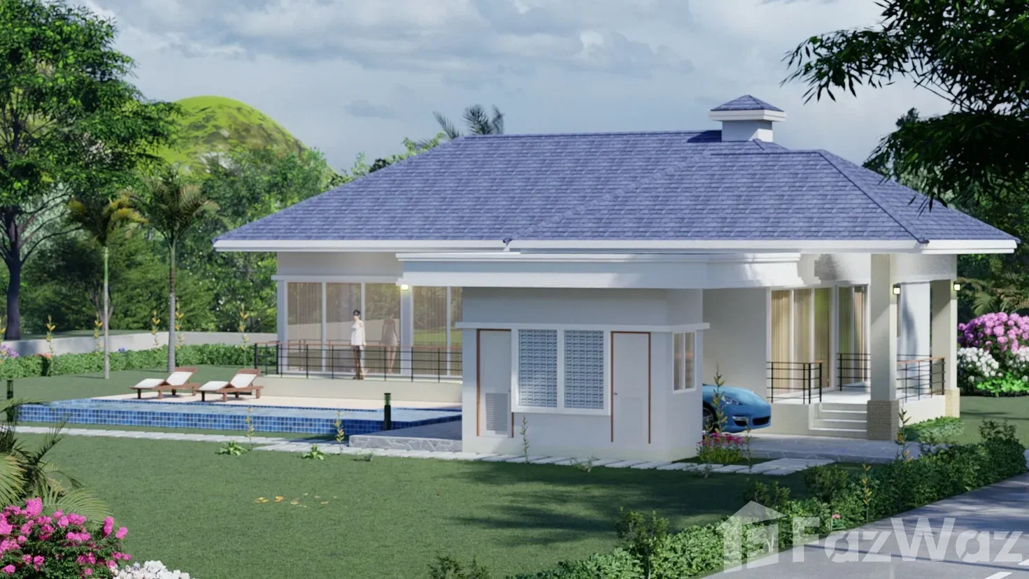 รูป ขาย วิลล่า 3 ห้องนอน ในโครงการ บ้านไทย พูลวิลล่า 6228664 - รูปที่ 1/5