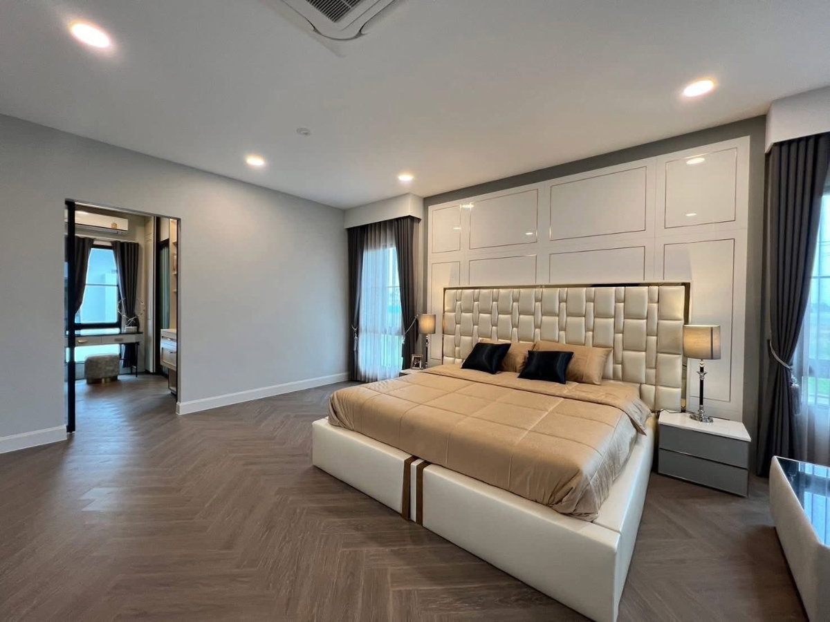 รูป 🏡✅😊 เช่าบ้านโครงการ นันทวัน พระราม9-กรุงเทพกรีฑาตัดใหม่ ตกแต่งหรูหรา พื้นที่ใช้สอยกว้างขวาง โลเคชั่นดี - รูปที่ 13/27