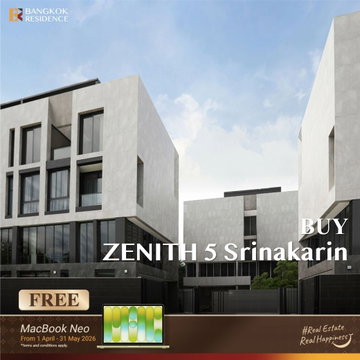 💎🏡ขายบ้านหรู Ultra Luxury ZENITH 5 Srinakarin พื้นที่กว้าง เพดานสูง โปร่ง ดีไซน์สวย เรียบหรู💎