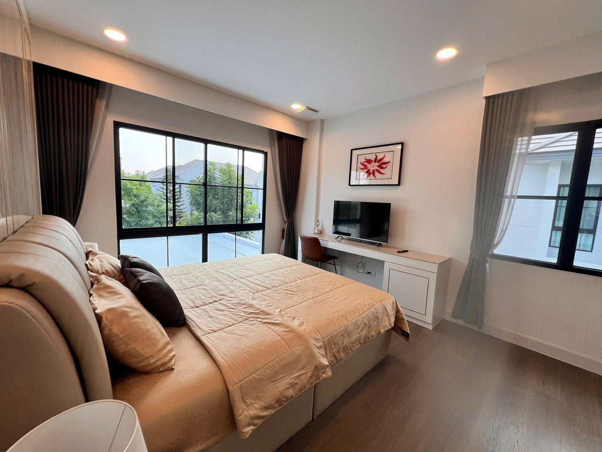 รูป 🏡✅😊 เช่าบ้านโครงการ นันทวัน พระราม9-กรุงเทพกรีฑาตัดใหม่ ตกแต่งหรูหรา พื้นที่ใช้สอยกว้างขวาง โลเคชั่นดี - รูปที่ 15/27