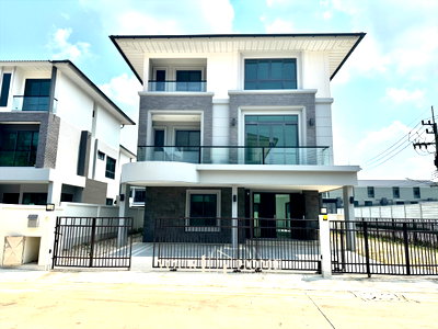 ขายบ้านเดี่ยว : ของหายาก! 💎 บ้านใหม่ 100% ไม่เคยเข้าอยู่ Supalai Essence 5 นอน 6 น้ำ หลังมุมพื้นที่กว้าง ในราคาเพียง 15 ล้าน