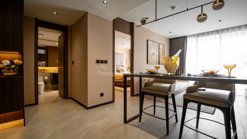 🛏️ 1 ห้องนอน - 🛁 1 ห้องน้ำ - 🏙️ Sea View - 🌏 ชื่อชาวต่างชาติ - 🏢 The Panora Estuaria Na-Jomtien - รหัส: PANOE02