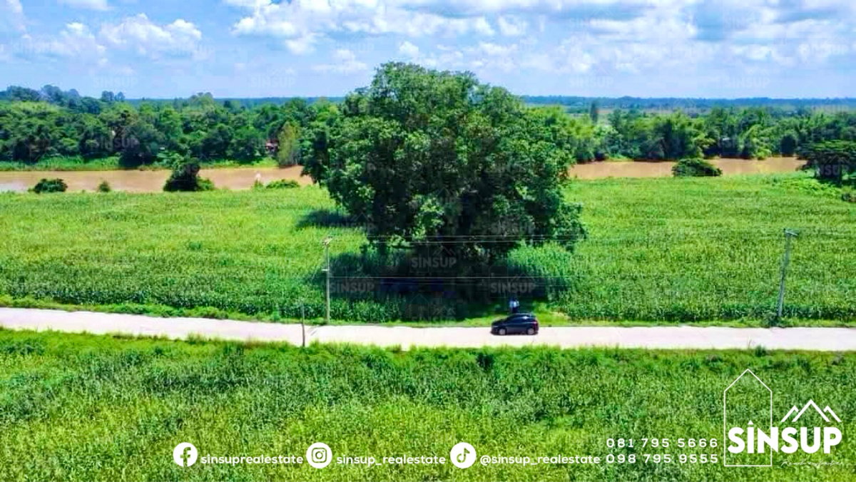 รูป 📍 ขายที่ดินติดแม่น้ำยม พิษณุโลก ทำเลศักยภาพ ใกล้สี่แยกอินโดจีน - รูปที่ 2/9