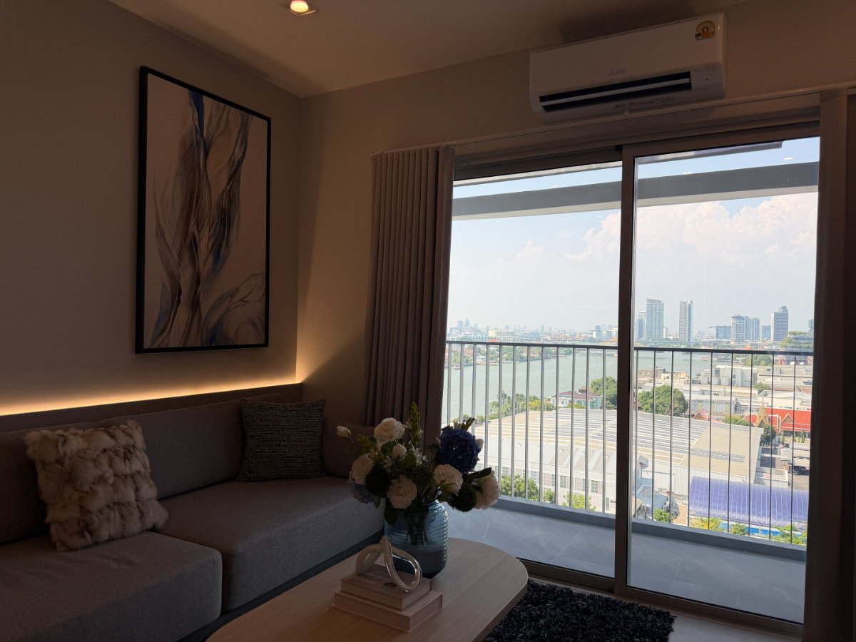 รูป วันเวลา ณ เจ้าพระยา 1 Bed ห้องไซด์ใหญ่ ชั้นสูง วิวสวย ราคาพิเศษ  - รูปที่ 2/10