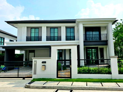 บ้านเดี่ยว วิทยาลัยเทคนิคปทุมธานี : ขาย บ้านเดี่ยว 2 ชั้น เศรษฐสิริ กรุงเทพ-ปทุมธานี เนื้อที่ 96 ตารางวา