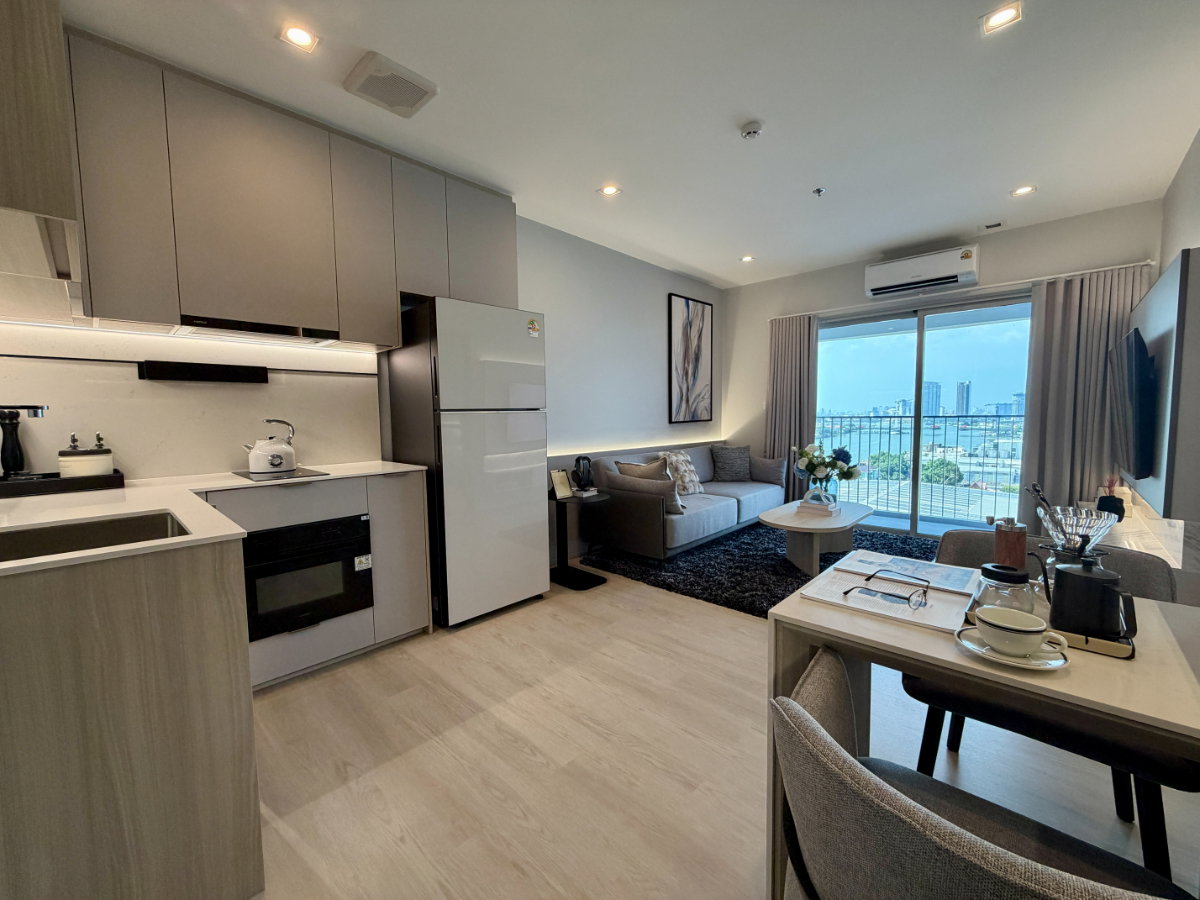 รูป วันเวลา ณ เจ้าพระยา 1 Bed ห้องไซด์ใหญ่ ชั้นสูง วิวสวย ราคาพิเศษ  - รูปที่ 10/10