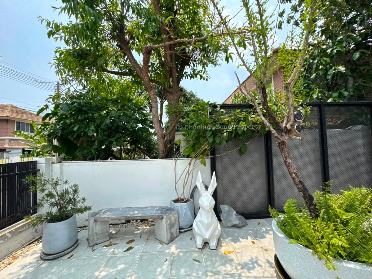 รูป ขายบ้านแฝดบิ้วอิน พร้อมอยู่ ม.บ้านสวนบางพระ ศรีราชา - รูปที่ 39/39