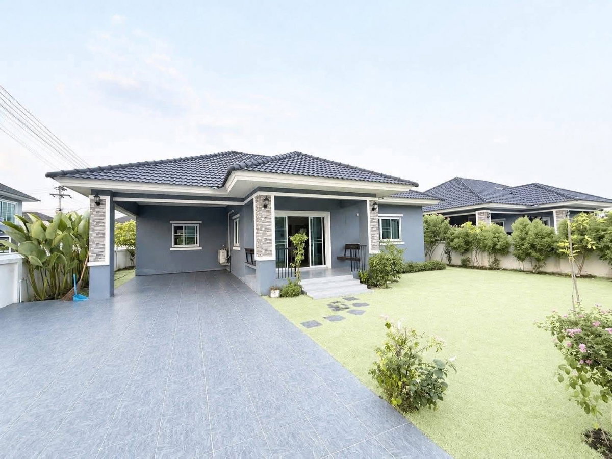 รูป บ้านชั้นเดียวสร้างใหม่ให้เช่า ย่านสันทราย .3ห้องนอน 2ห้องน้ำ ที่ดิน 100 ตรว. - รูปที่ 9/11
