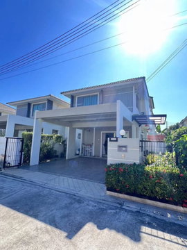 Single house for sale in Life Home housing project, Soi 12, Na Pa, Chonburi.