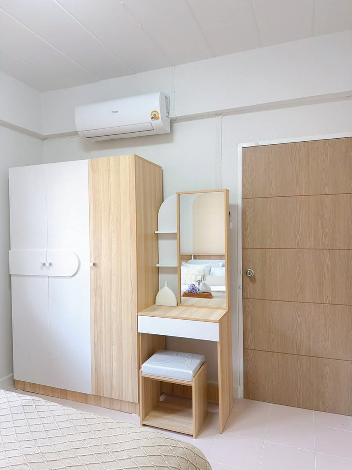 รูป  ขายห้องชุดเอื้ออาทรหนองหอย 2  รีโนเวทใหม่❤️ - รูปที่ 3/6