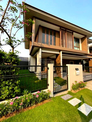 Houses for rent Bangkok : For Rent House , Burasiri Krungthep Kreetha , wide frontage , Hua Mak , Bang Kapi , Bangkok , CX-152926 ✅ Live chat with us ADD LINE @connexproperty ✅