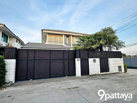 บ้านเดี่ยวหลังมุมในโครงการ Life in the Garden – โรงโป๊ะ 56 ตารางวา 3 ห้องนอน 3 ห้องน้ำ 1 ห้องนั่งเล่น