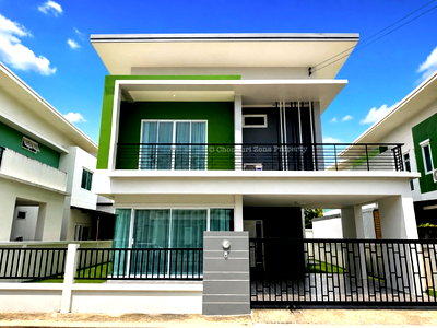 เช่าบ้านเดี่ยว ชลบุรี : ให้เช่าบ้านเดี่ยว 4 ห้องนอน ม.ซีซั่นวัลเล่ย์ สวนเสือ ศรีราชา