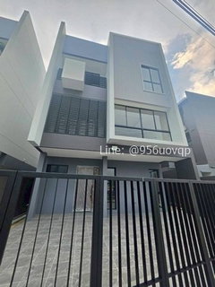 sss545 ขาย Feel Town ลาดพร้าว 101 บ้านเดี่ยวสไตล์โมเดิร์น 3 ชั้น ใกล้รถไฟฟ้าสายสีเหลือง สถานีลาดพร้าว 101
