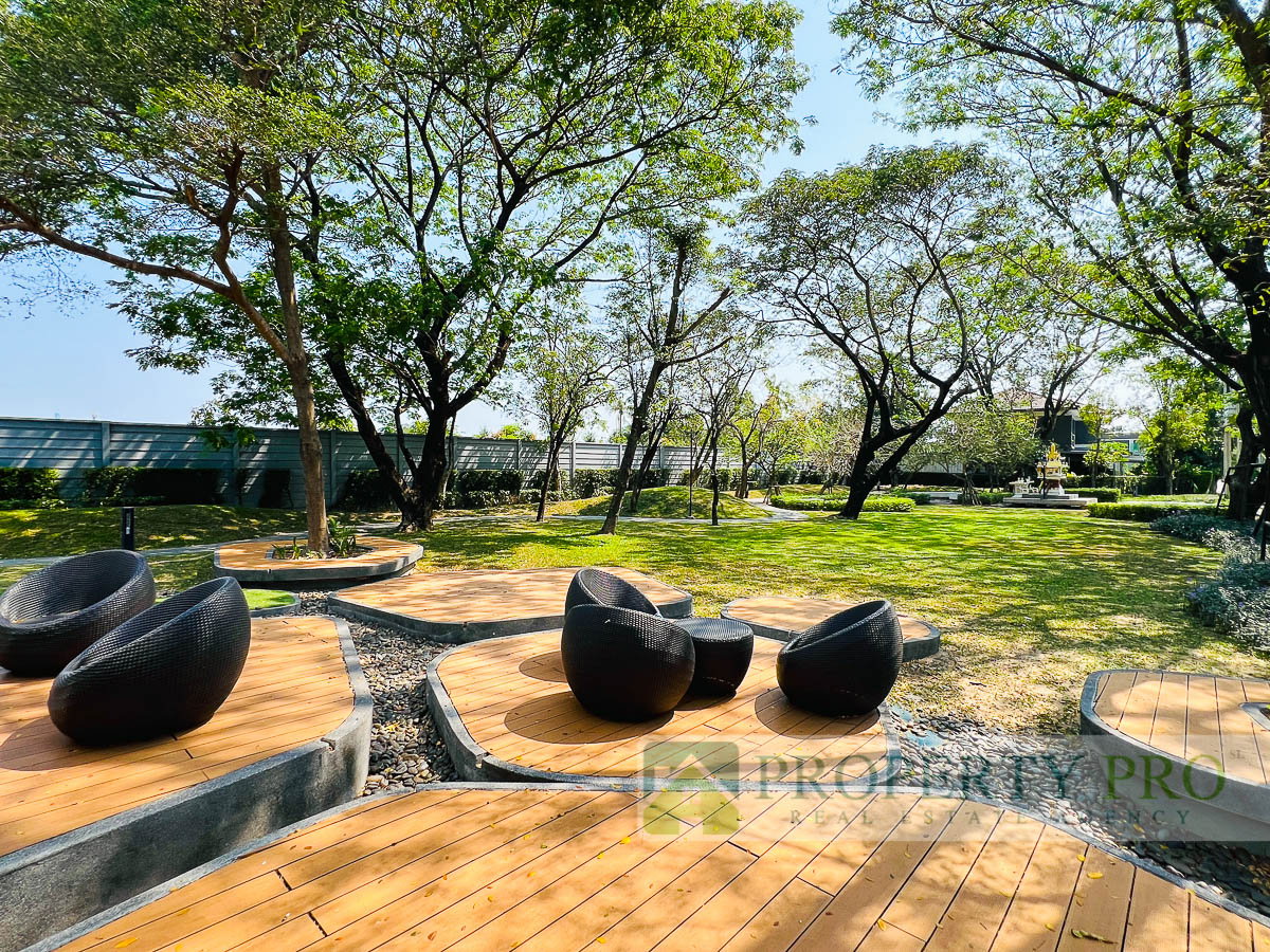 รูป ให้เช่า บ้าน วิรัณยา วงแหวน อ่อนนุช บ้านเดี่ยว แบบ 4 ห้องนอน 61 ตรว 163 ตรม หลังริม ติด กาญจนาภิเษก มอเตอร์เวย์ พระราม 9 เฉลิมพระเกียรติ์ : MJ26R-006 - รูปที่ 19/25