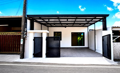 ขายบ้านแฝด : บ้านแฝดวิสันต์รีโนเวทใหม่พร้อมอยู่ ทำเลในเมืองภูเก็ตทำเลทอง