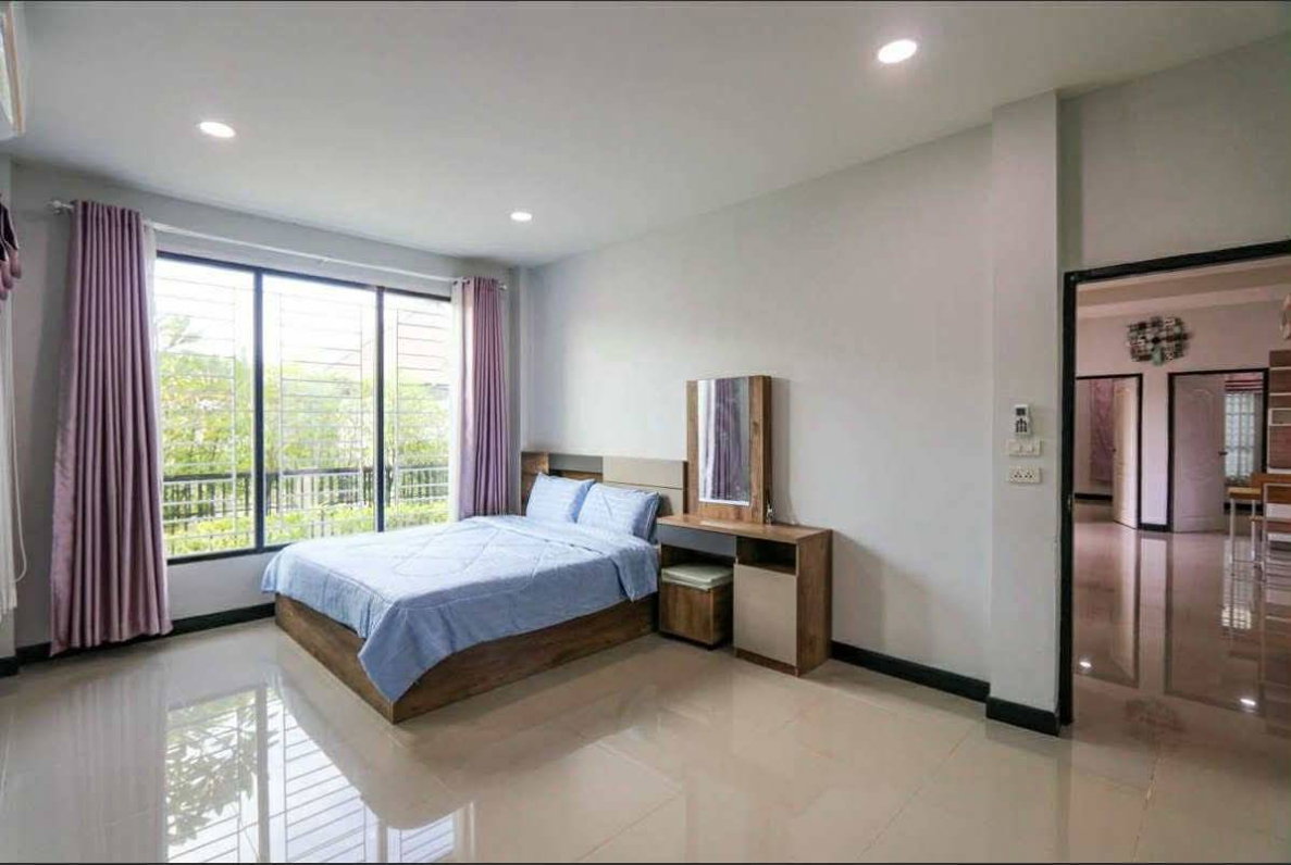 รูป ให้เช่าบ้าน 3 ห้องนอน 2 ห้องน้ำ พร้อมเฟอร์นิเจอร์ อำเภอสารภี-เชียงใหม่ (R1049) T.0946511456 - รูปที่ 6/12