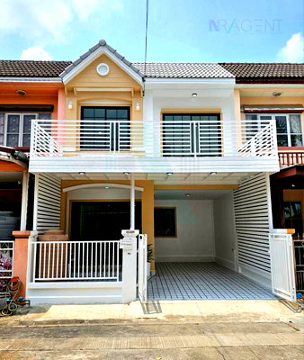ขายทาวน์โฮม : ขายทาวน์เฮาส์ โครงการ บุศรินทร์ บางบัวทอง 2 ชั้น 4 ห้องนอน 2 ห้องน้ำ