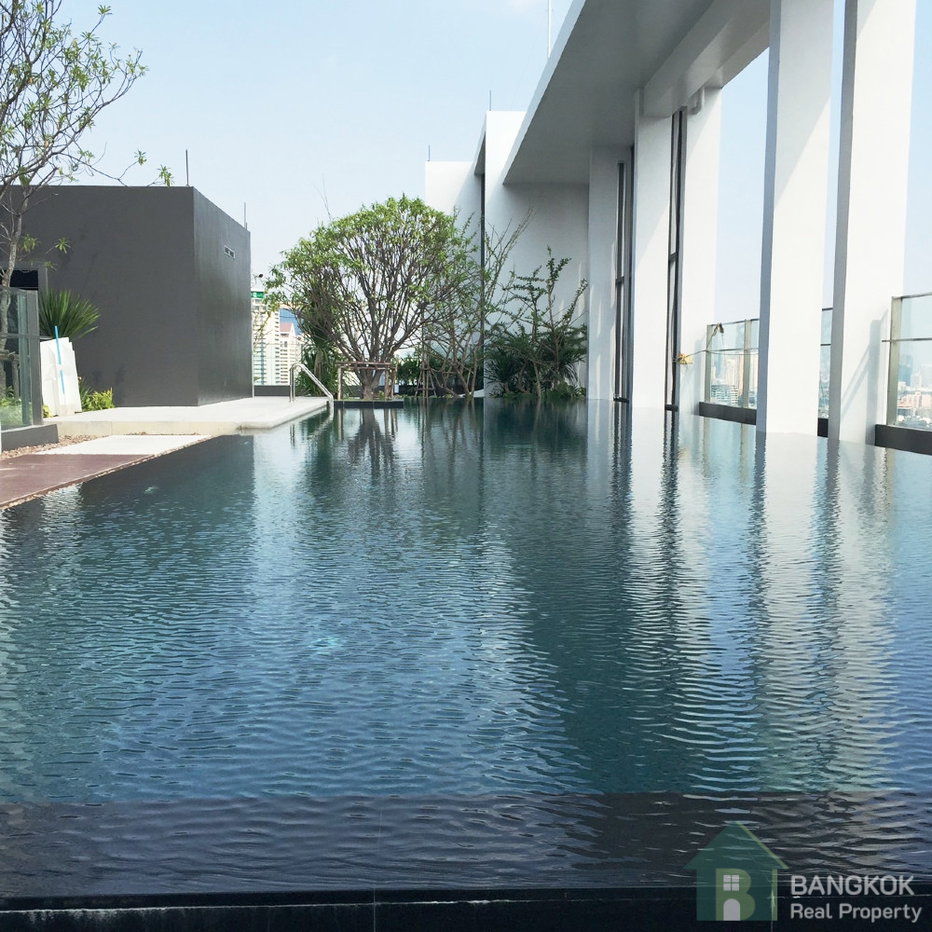 รูป ให้เช่าคอนโดห้องหัวมุม 2 ห้องนอน Rhythm Sathorn Narathiwas BTS ช่องนนทรี - รูปที่ 12/15
