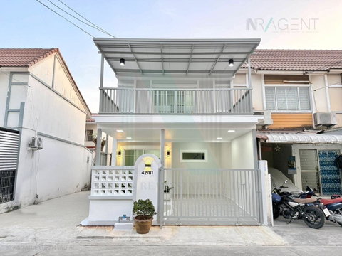 ขายทาวน์เฮาส์ โครงการ บ้านพฤกษา 45 บางใหญ่ 2 ชั้น 3 ห้องนอน 2 ห้องน้ำ