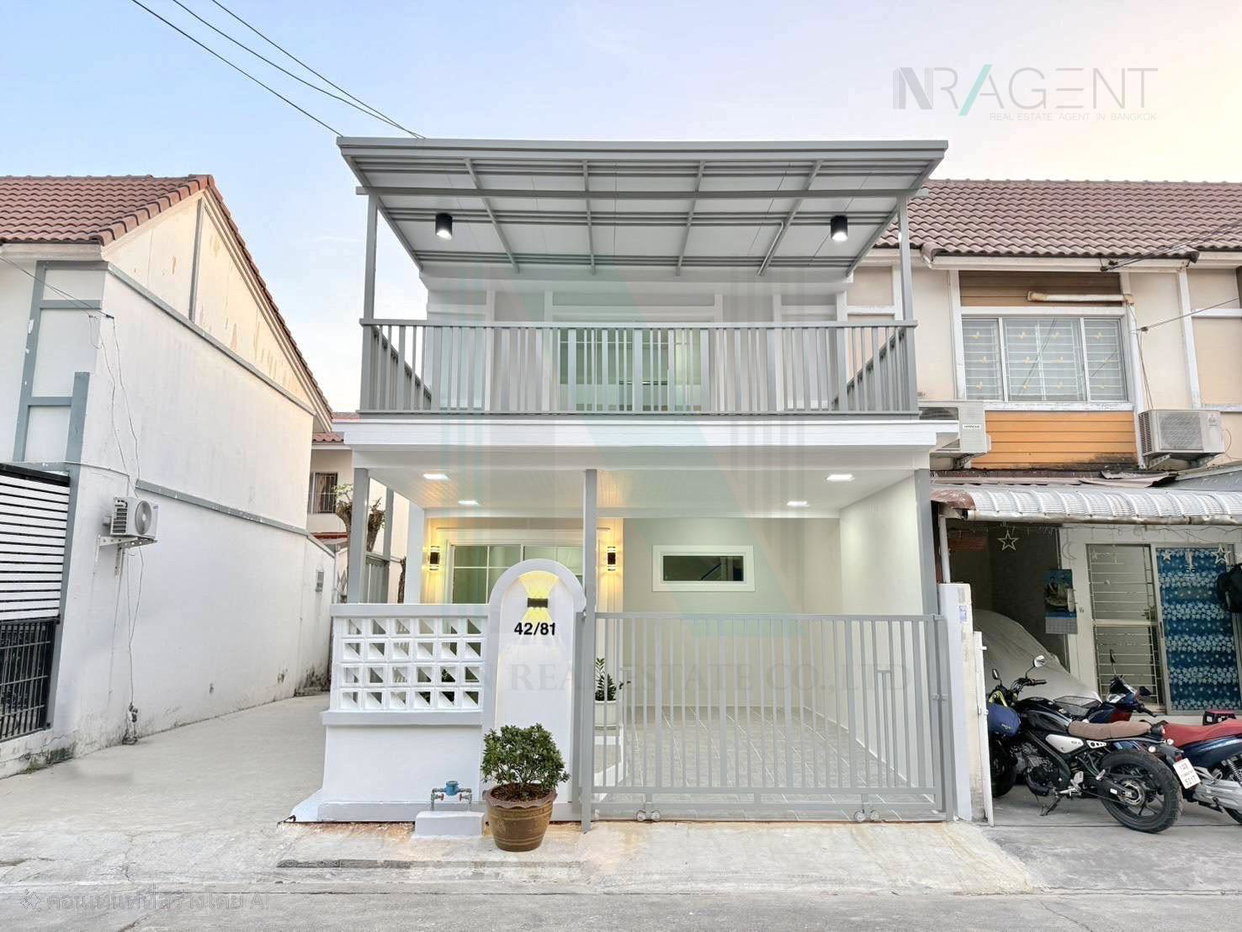 รูป ขายทาวน์เฮาส์ โครงการ บ้านพฤกษา 45 บางใหญ่ 2 ชั้น 3 ห้องนอน 2 ห้องน้ำ - รูปที่ 1/8