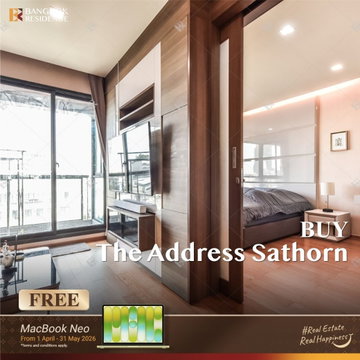 💸ขายคอนโด The Address Sathorn 12 ห้องกว้างสวย ใจกลางสาทร ใกล้ BTS เซนต์หลุยส์💸