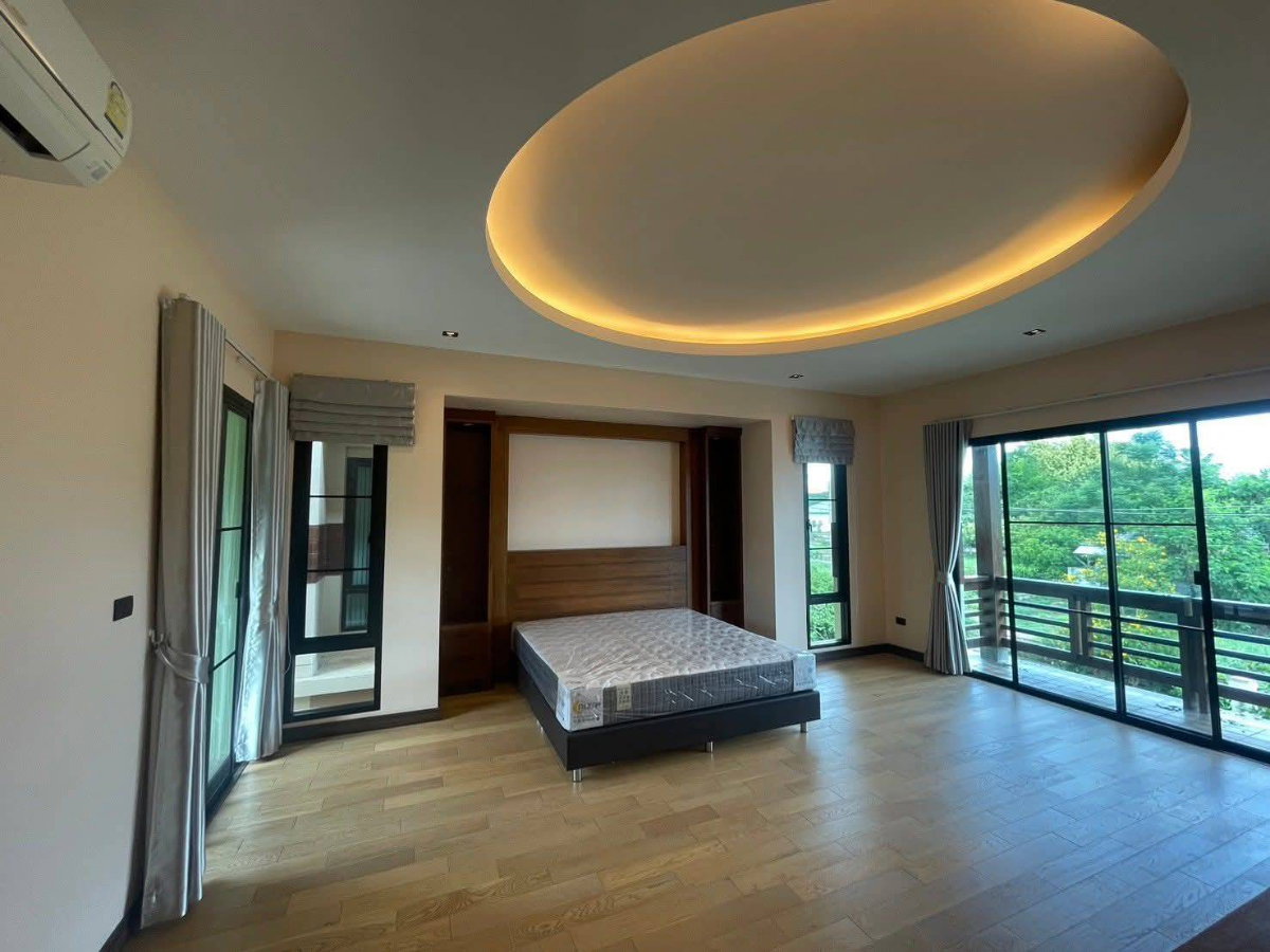 รูป ขายบ้านเดี่ยว พร้อมสระว่ายน้ำ เฟอร์นิเจอร์ครบ ในโครงการแลนด์แอนเฮ้า แม่โจ้ (โครงการชัยพฤกษ์) เชียงใหม่ (H436) T.0946511456 - รูปที่ 7/9