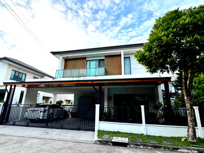 Houses for sale ม.เวสเทิร์น  : For Sell House CENTRO WONGWAEN-CHATUCHOT 2-story 4 bedroom 5 bathroom
