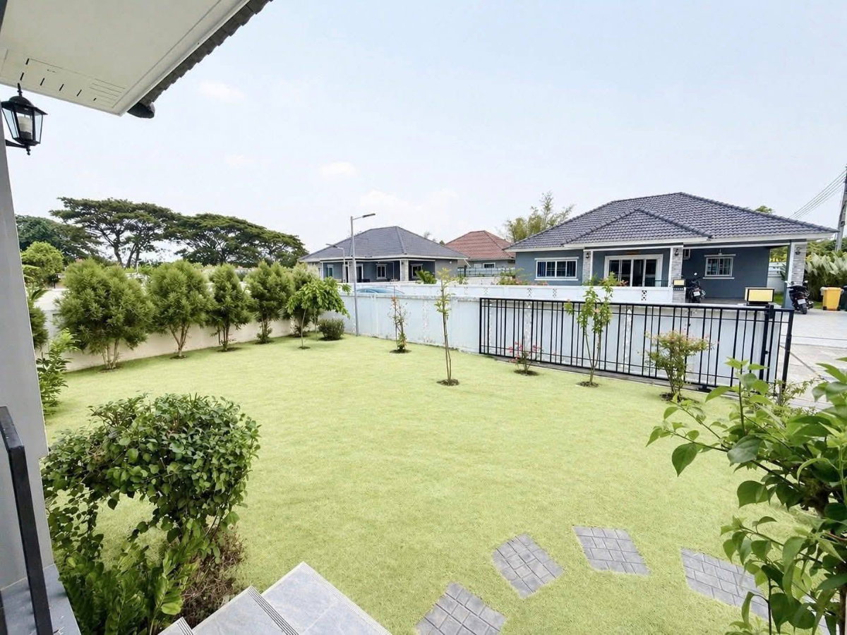 รูป บ้านชั้นเดียว สร้างใหม่ให้เช่า หมู่บ้านธนาพรปาร์คโฮม 5 ใกล้ Central Festival ย่านสันทราย-เชียงใหม่ (R1106) T.0946511456 - รูปที่ 2/12