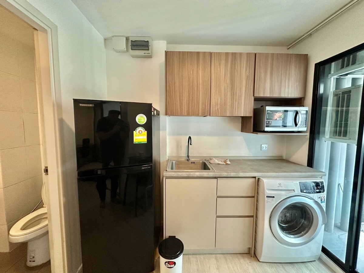รูป 💎ให้เช่าคอนโด✨Kave Condo ห้องครัวแยก🎉ตรงข้าม ม.กรุงเทพ เดินไปเรียนสะดวกมาก - รูปที่ 7/7