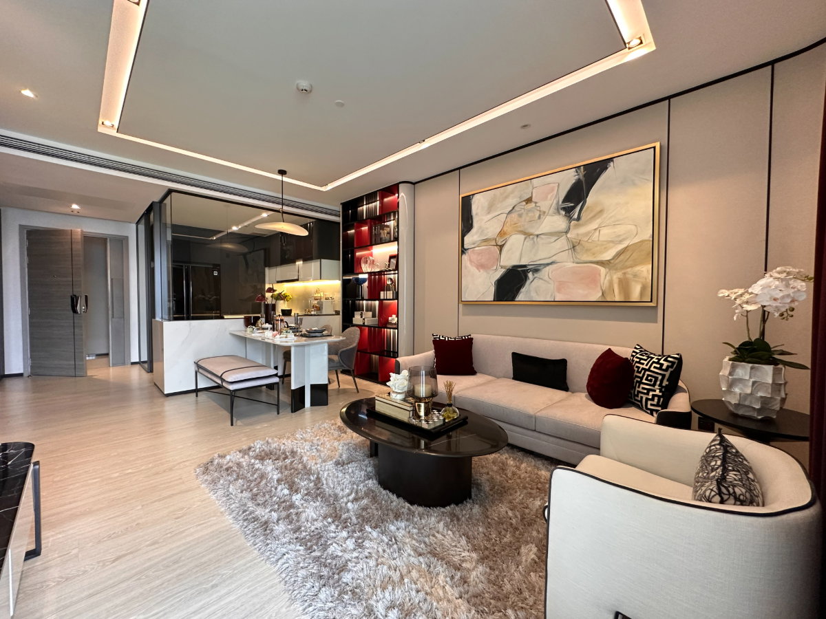 รูป The Room Sukhumvit 38 พื้นที่ 90 ตร.ม. พร้อม 2 ห้องนอน 2 ห้องน้ำ ใช้งานเป็นสัดส่วน - รูปที่ 4/17