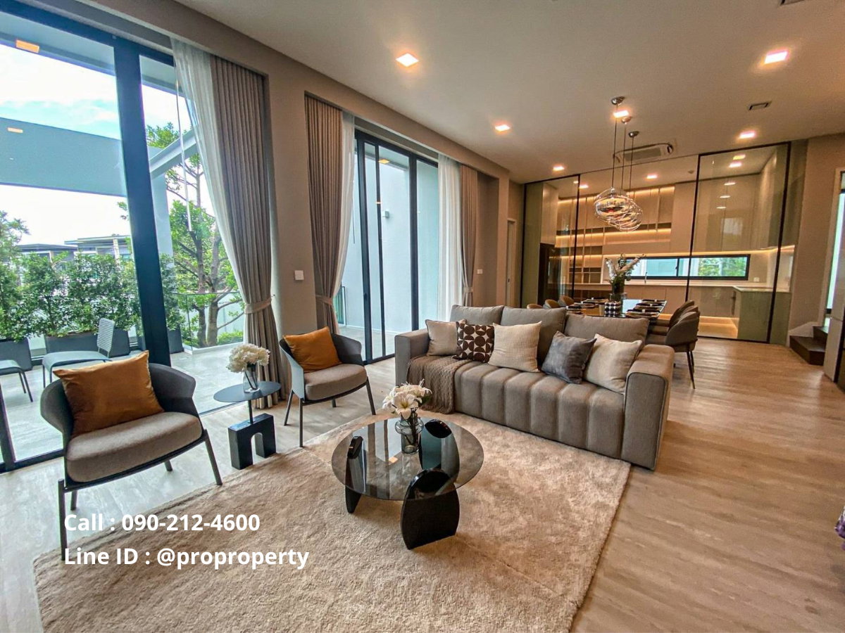 รูป ปล่อยเช่าบ้านหรู VIVE Krungthep Kreetha หลังใหญ่หัวมุม - รูปที่ 2/15