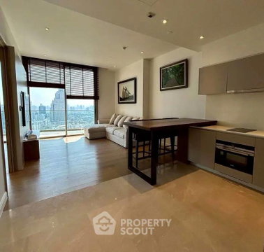 35th-Floor 1-BR Magnolias Waterfront Residences | BTS Saphan Taksin (ID 2866644)