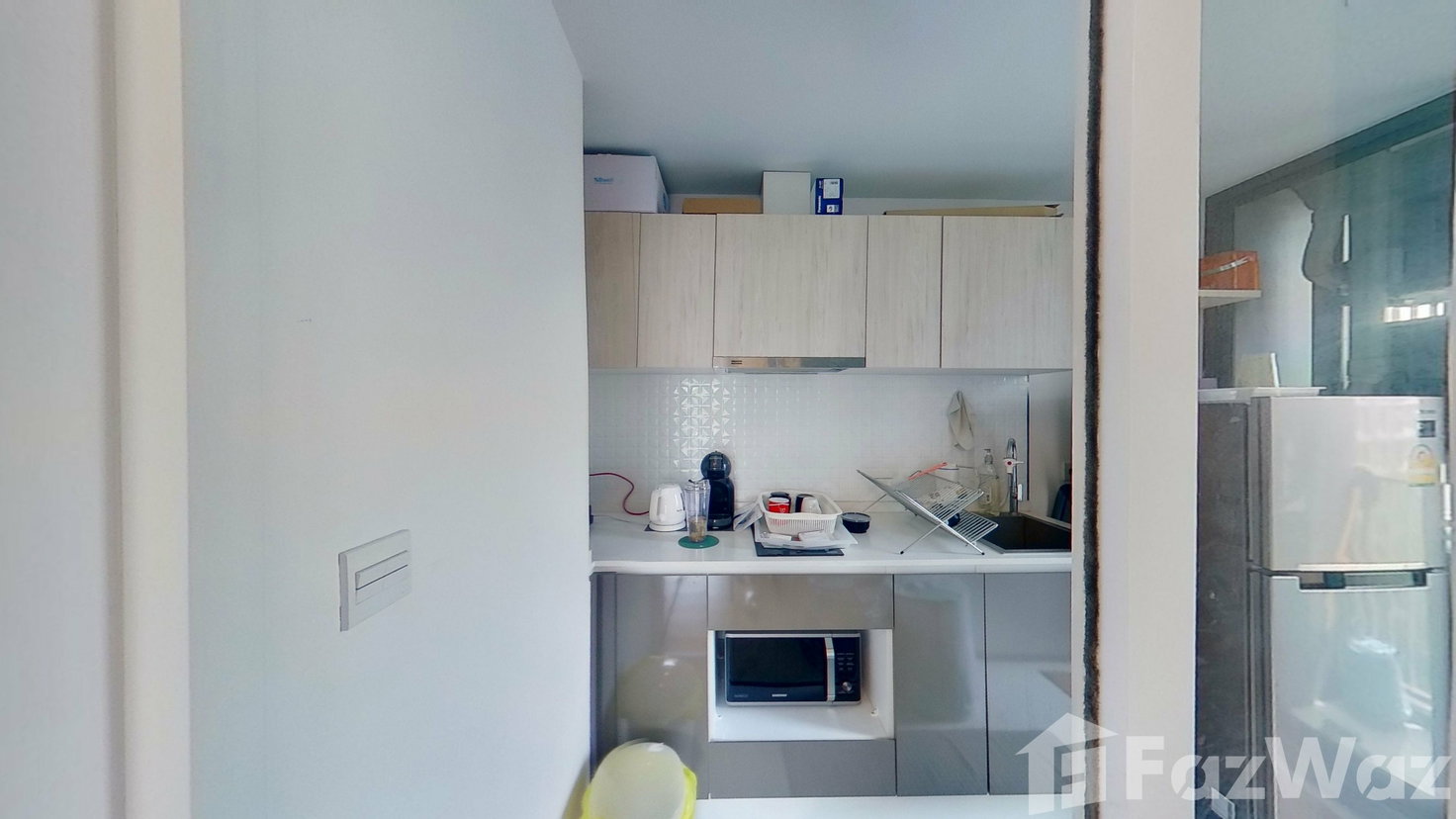 รูป 40 sqm corner unit 1 bed 1 bath closed to Punnawithi Station 620310 - รูปที่ 7/8