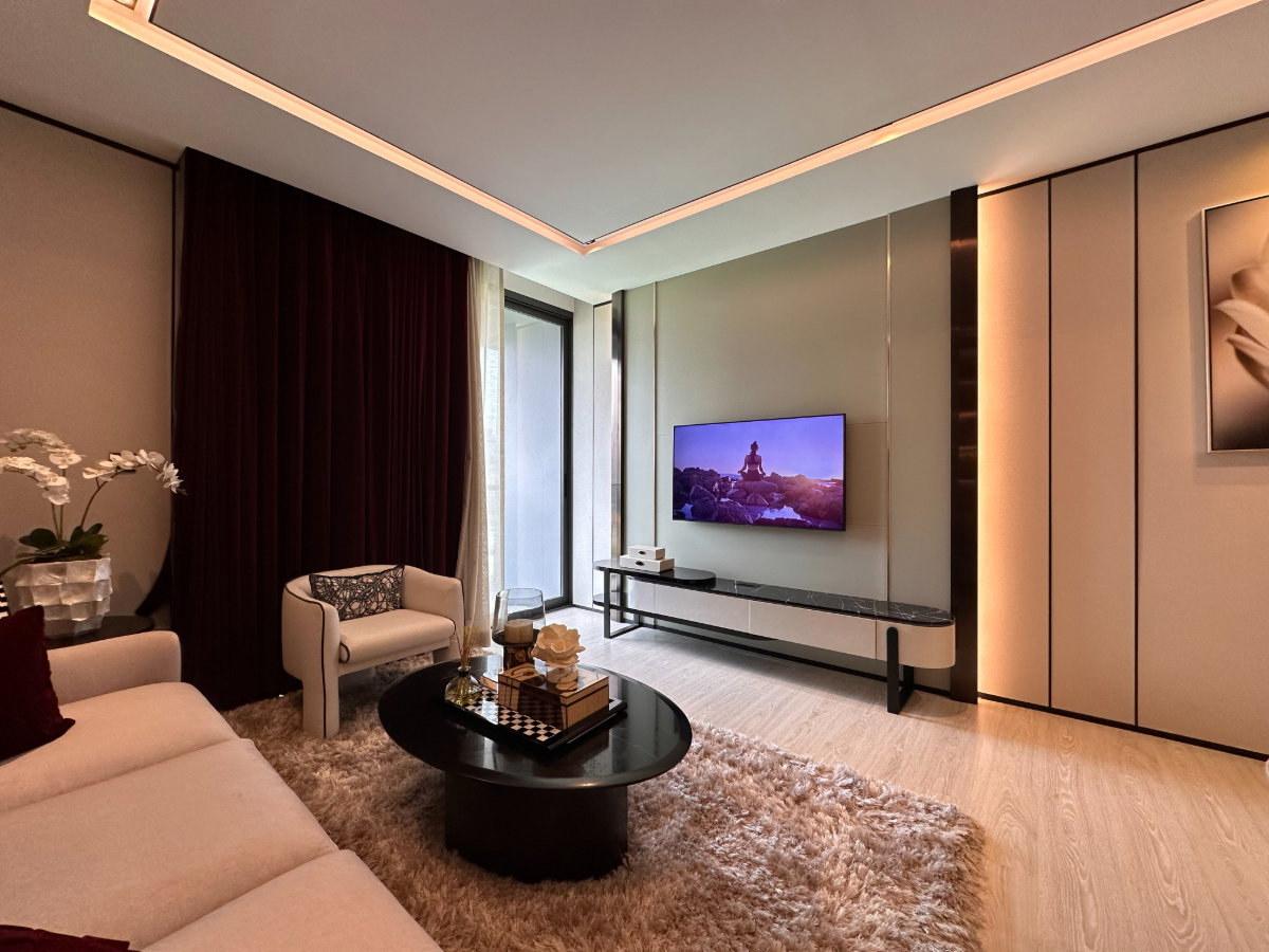 รูป The Room Sukhumvit 38 พื้นที่ 90 ตร.ม. พร้อม 2 ห้องนอน 2 ห้องน้ำ ใช้งานเป็นสัดส่วน - รูปที่ 6/17