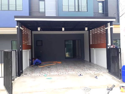 Townhouses for sale Pathumthani : 🔥For Sale – Townhome at The Palette Rangsit Khlong 2, fully extended, ready to move in