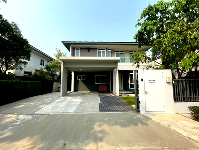 บ้านเดี่ยวให้เช่า : ให้เช่า บ้าน มัณฑนา บางนา วงแหวน ขนาด 222 ตารางเมตร เพียง 110,000/ month