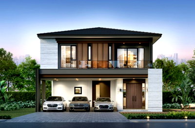 ขายบ้านเดี่ยว : THE CITY BANGNA 3 | Prime Bangna location, near expressway