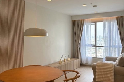 🔥 Sale !! Lumpini Place Water Cliff, 2 bed, 1 bath, big size, high floor 31++,  minimalist style !! Code C20230113095 furnished, Special Deal!