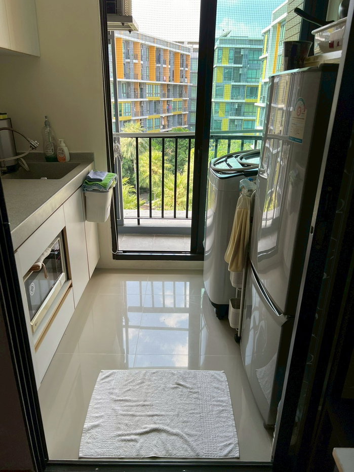 รูป Icondo Sukhumvit 103 (Udomsuk 58) ห้องใหม่ พร้อมเข้าอยู่ [CC-01] - รูปที่ 7/8