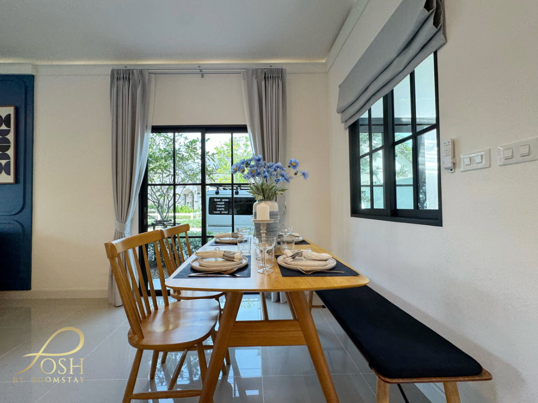 รูป ทาวน์โฮม 2 ชั้น 3 ห้องนอน ฟังก์ชั่นที่ลงตัวสำหรับครอบครัว The Wish 3 เดอะวิช3 ป่าคลอก เฟส2 มาพร้อมส่วนกลางขนาดใหญ่ - รูปที่ 10/19
