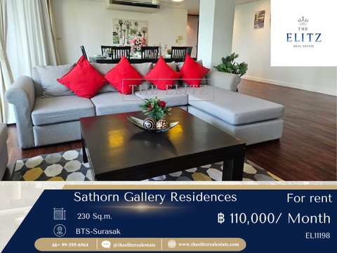 ✨ความเรียบง่าย ที่ไม่ธรรมดา อยู่แบบมีสไตล์ ที่ Sathorn Gallery Residences