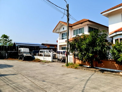 บ้านเดี่ยว นิคมบางพลี : บ้านเดี่ยว 109.6 ตร.วา ออคิดวิลล่า เฟส 5 บางเสาธง บางเสาธง สมุทรปราการ 4.6M