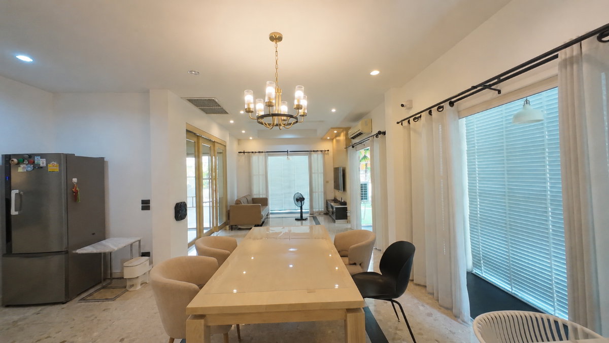 picture Baan Suan Phutthamonthon Sai 1, detached corner unit, fully furnished, ready to move in. - 15/34