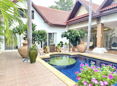 Luxury Pool Villa for Rent Jomtien Pattaya Near Jomtien Beach