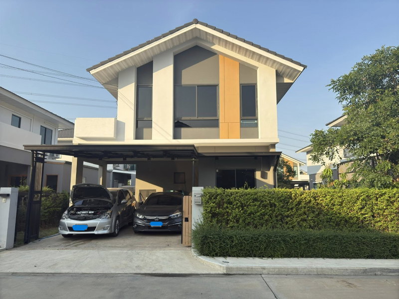 ขายบ้านเดี่ยว : 🔥ขาย บ้านเดี่ยว 2 ชั้น เพอร์เฟค พาร์ค กรุงเทพกรีฑา–รามคำแหง / Perfect Park Krungthep Kreetha–Ramkhamhaeng ใกล้ Airport Rail Link ลาดกระบัง