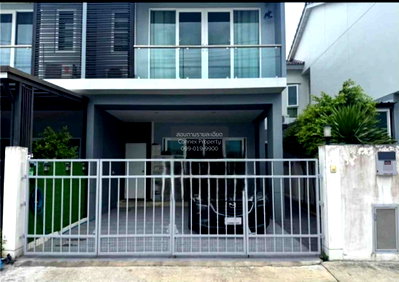 Townhouses for sale Samut Sakhon : For Sale Townhouse/Townhome  , Novo Ville Puttasakorn , Suan Luang , Krathum Baen , Samut Sakhon , CX-129016 ✅ Live chat with us ADD LINE @connexproperty ✅