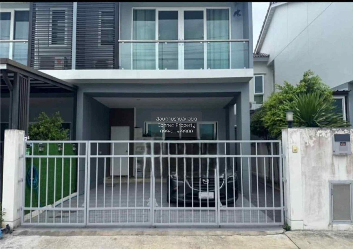 รูป ขายทาวน์เฮ้าส์/ทาวน์โฮม โนโว วิลล์ พุทธสาคร สวนหลวง กระทุ่มแบน สมุทรสาคร CX-129016 ✅ ทักไลน์ @connexproperty ตอบทันที ทีมงานมืออาชีพ ✅ - รูปที่ 1/9